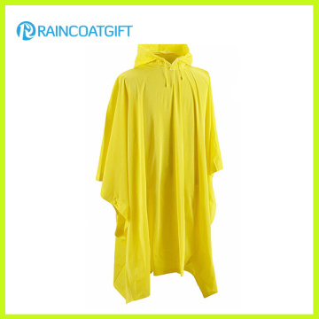 Rvc-182 Cape de pluie en PVC transparent réutilisable